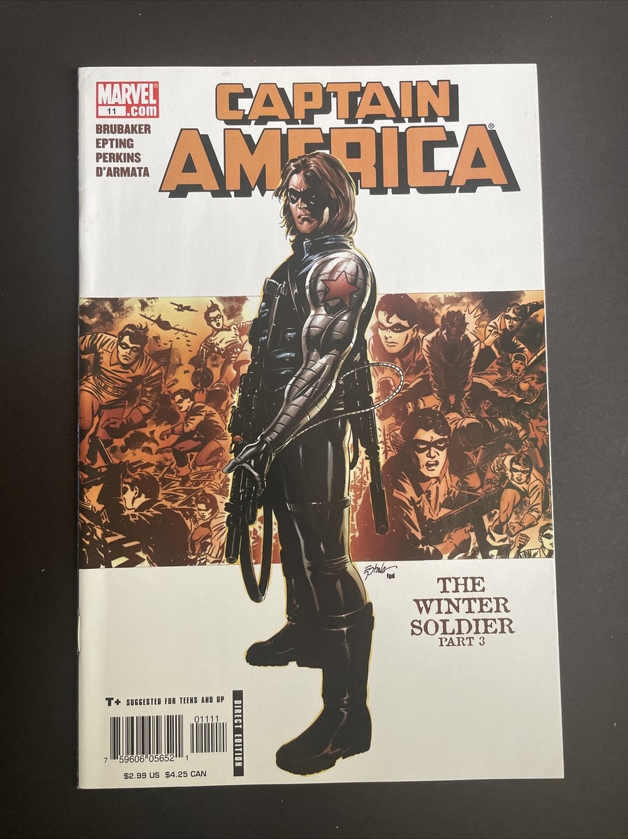 Captain America #11 Origin Of Winter Soldier 2005 Marvel Comics | eBay