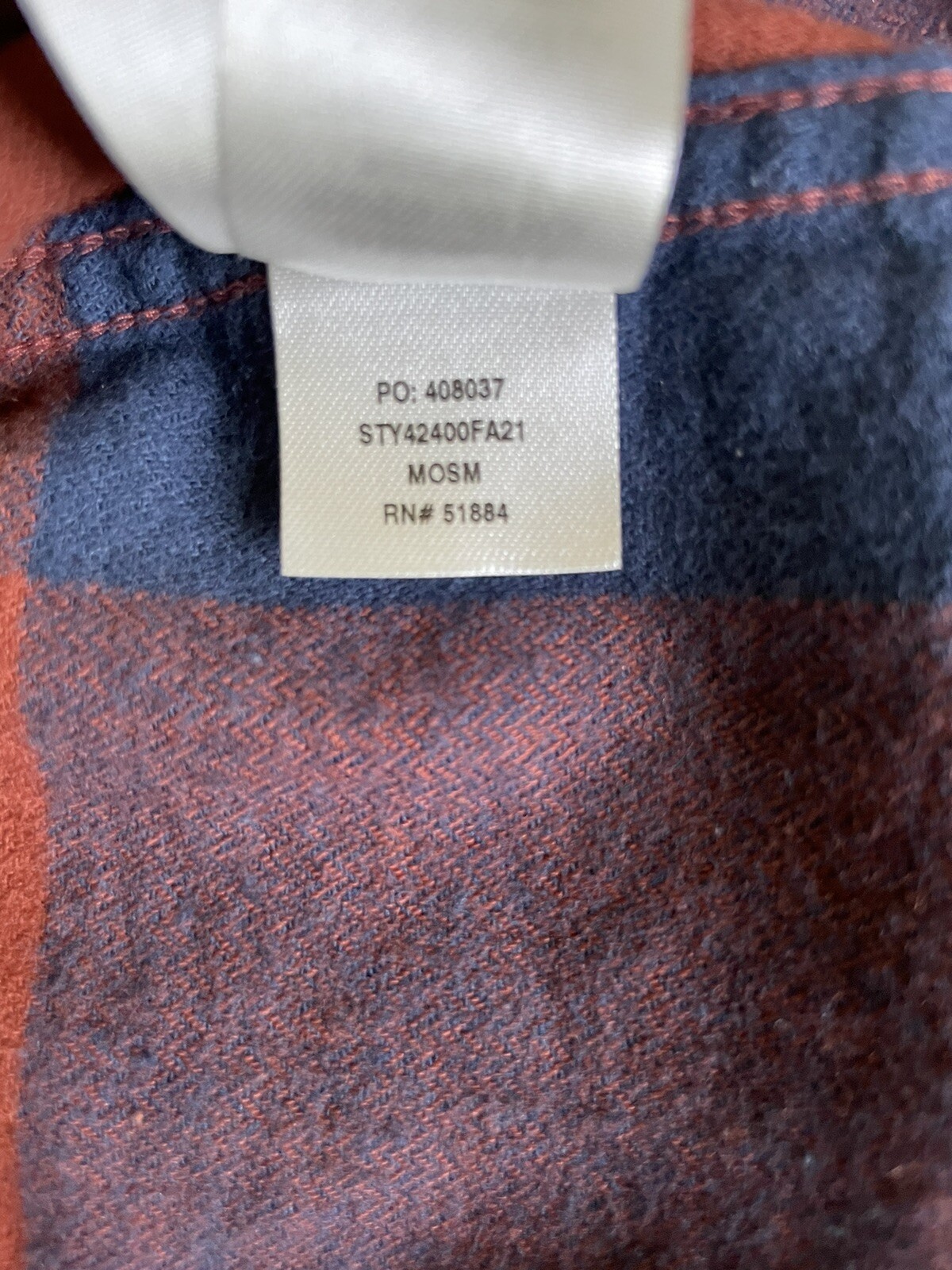 Patagonia Long-Sleeved Organic Cotton Midweight Fjord Flannel Outdoor Shirt Med