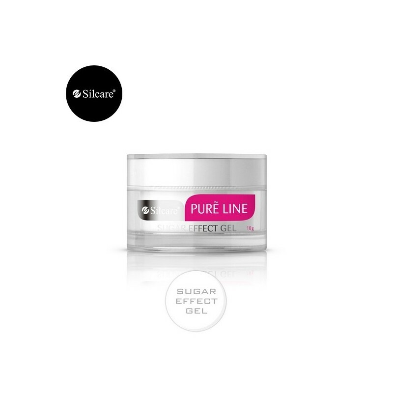 Gel SUGAR EFFECT Pure Line senza dispersione by Silcare 10g EFFETTO ZUCCHERO