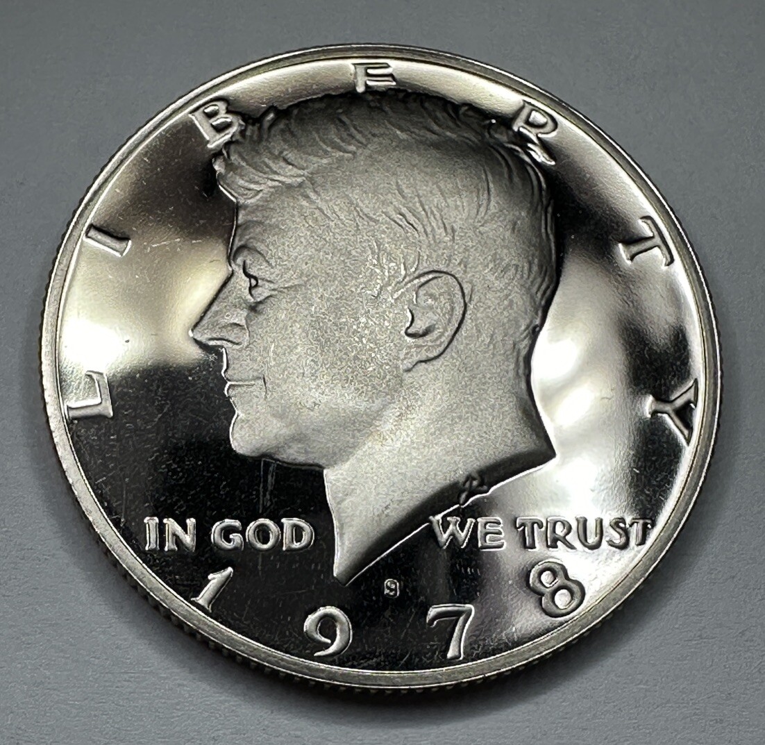 1978-S Kennedy Half Dollar PROOF 50cent Piece Coin from US Mint