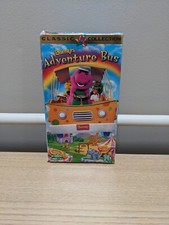 USED Barney The Dinosaur Barney's Adventure Bus VHS 1997