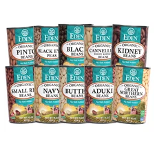 Eden Foods Variety Organic Beans & Peas | 15oz | No Salt & Non GMO | Mix & Match