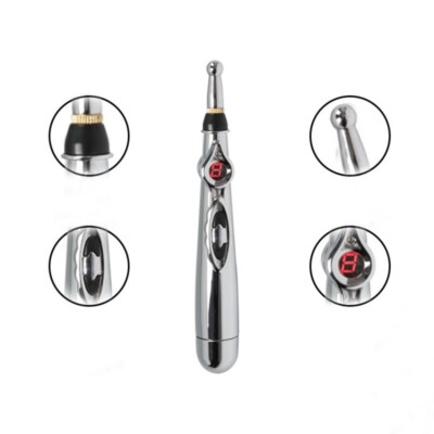 Masajeador de acupuntura electrico Lapiz terapia magnetica de meridianos  eficaz