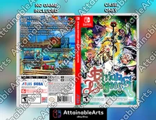 Etrian Odyssey Origins Collection: Custom Case (Nintendo Switch, 2023)  -NO GAME