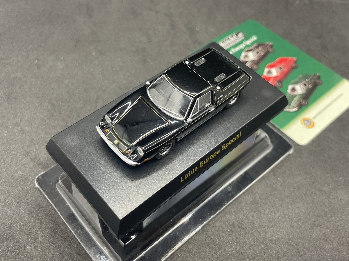 Kyosho 1/64 British car collection Lotus Europe Special black