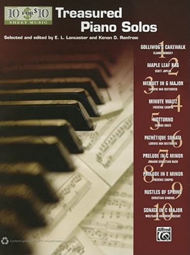 10 for 10 Sheet Music Treasured Piano Solos : Piano Solos by Kenon D ...