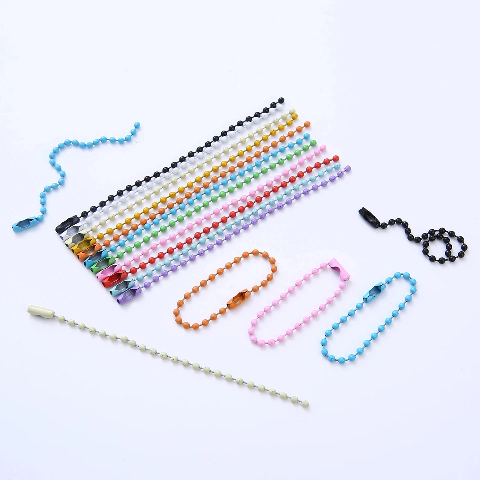 20/50/100/ 200 Stück 10cm Bunte Kugel Perlenkette - Bild 3 von 4