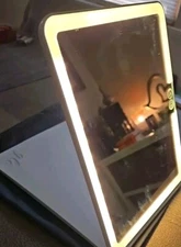 Glotech Led Folding Travel Mirror See All Pics And Description..Make Offer!!