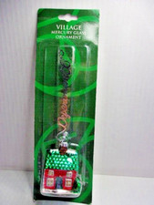 Dept 56 Village Mercury Glass House Ornament w/ Hanger 52923 Vintage Christmas