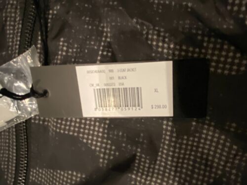 Diesel J-Leaf Jacket XL Extra Large Bomber Black - Picture 3 of 16