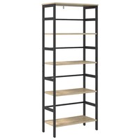 BüCherregal Sonoma-Eiche Holzwerkstoff 60 X 29,5 X 149 Cm Standregal