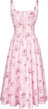 Size 14-16 (L) | Scarlet Darkness Victorian Casual A line Flowy Midi Sun Dress