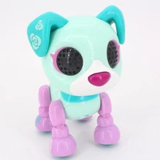 Spin Master Zoomer Zuppies Interactive Puppy Green Pink Electronic Toy