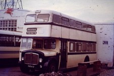 Ex Yorkshire Wollen Buses Colour Slide Regent V (794) CDH612 in 1974.