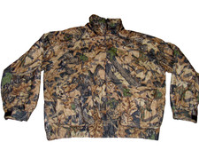Scent Blocker Plus Mens XL Mossy Oak Forrest Floor Camo Frontier Hunting Jacket