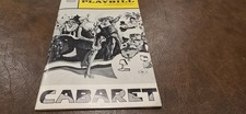 Vintage Cabaret Playbill 1966 or 1967 Imperial Theatre Original Broadway Cast