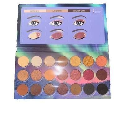  Lidschattenpalette Midnight Wonder 21 Farben, matt und glänzend, vegan