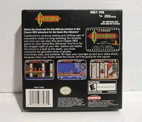 Castlevania Classic Nes Series - Nintendo Game Boy Advance - Complete CIB