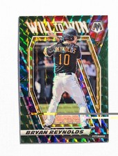Bryan Reynolds ~ 2021 Panini Mosaic ~ Green Prizm #WTW6 Will to Win