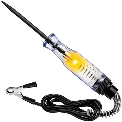 Test Light Automotive, Circuit Tester 6V-12V-24V Car Electrical Pen Black 