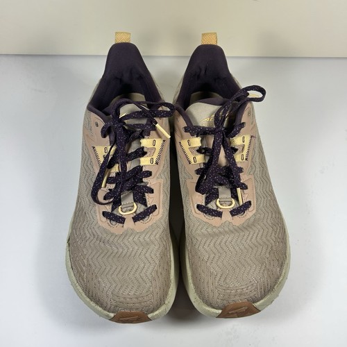 Altra Experience Wild Trail Running Shoe Taupe Women's Size 10 Athletic Used - Picture 2 of 9