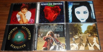 CD Lot Beatles Janis Joplin Evanscence Creedence Clearwater Revisted