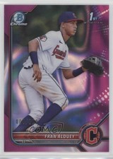 2022 Bowman Chrome Prospects Fuchsia Lava Refractor 4/199 Fran Alduey 0nr3