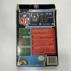 NFL Football (NES Nintendo Entertainment System) Cart Box Only - no manual