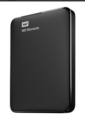 Western Digital Elements 1TB, Externe, 3,5'' (WDBUZG0010BBK-WESN) Festplatte