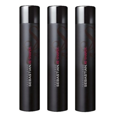 Sebastian Re-Shaper Strong Hold Hairspray 10.6 oz  3 Pack