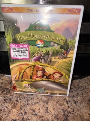 PIXIE HOLLOW GAMES Disney Tinker Bell Fairies Adventure DVD + DIGITAL NEW Sealed
