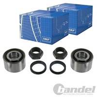 2X SKF RADLAGER-SATZ Hinten Passend FÜR CitroËN Saxo Peugeot 106 | Vkba 3557