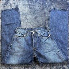 Vintage Levi  s 501 Jeans W30 L32 Button Fly Straight Leg 90s