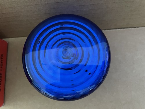 Vintage SECO-LARM SL-126 Blue Strobe Light w/ Box - Picture 3 of 9