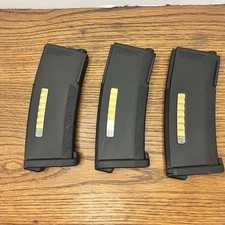 3 PTS Airsoft Enhanced Polymer Magazine EPM - 150 Round - Black