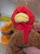 TY Beanie Babies 7" "Gobbled" The Turkey Plush Stuffed Animal Toy 2008 NWGT