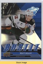 2025-26 Upper Deck Series 1 Bustle Matt Boldy #B-5 READ 1p29
