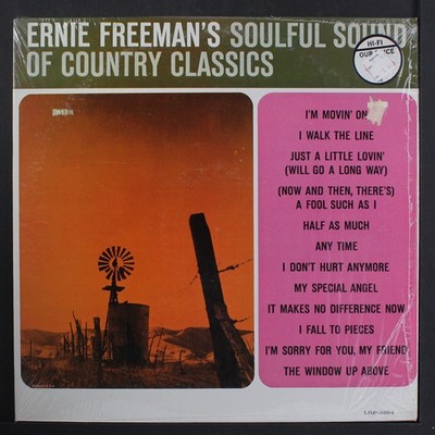 ERNIE FREEMAN: soulful sound of country classics LIBERTY 12'' LP 33 RPM