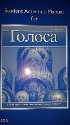 Student Activities Manual for Golosa: A Basic Course in Russian, Book Two