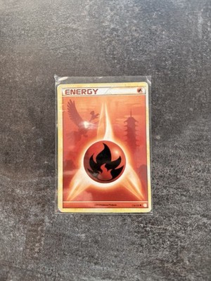 Pokémon Fire Energy Ho-Oh 116/123 HGSS HeartGold SoulSilver Vintage