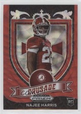 2021 Panini Prizm Draft Picks Crusade Ruby Wave Prizm Najee Harris #172 uk2