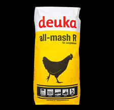 deuka all-mash R MIT Cocc. 25 kg MEHL Junghennenfutter Reifefutter Legehennen
