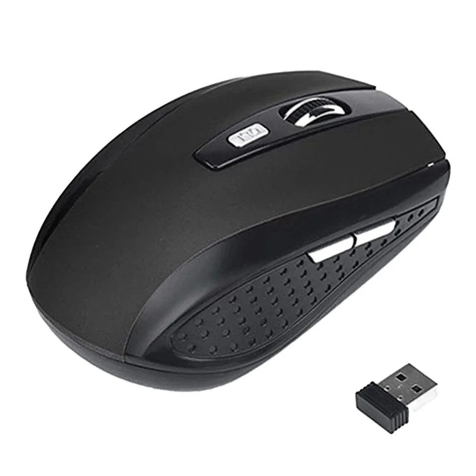 2.4GHz Wireless Optical Mouse Mice & USB Receiver For PC Laptop Computer DPI USA - Image 2 of 4