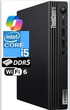 Lenovo ThinkCentre M70q i5-14400T 16GB 512GB NVMe SSD WiFi 6 Win 11 Pro Desktop