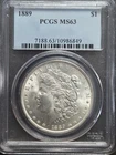 1889-P $1 Morgan Silver Dollar PCGS MS63