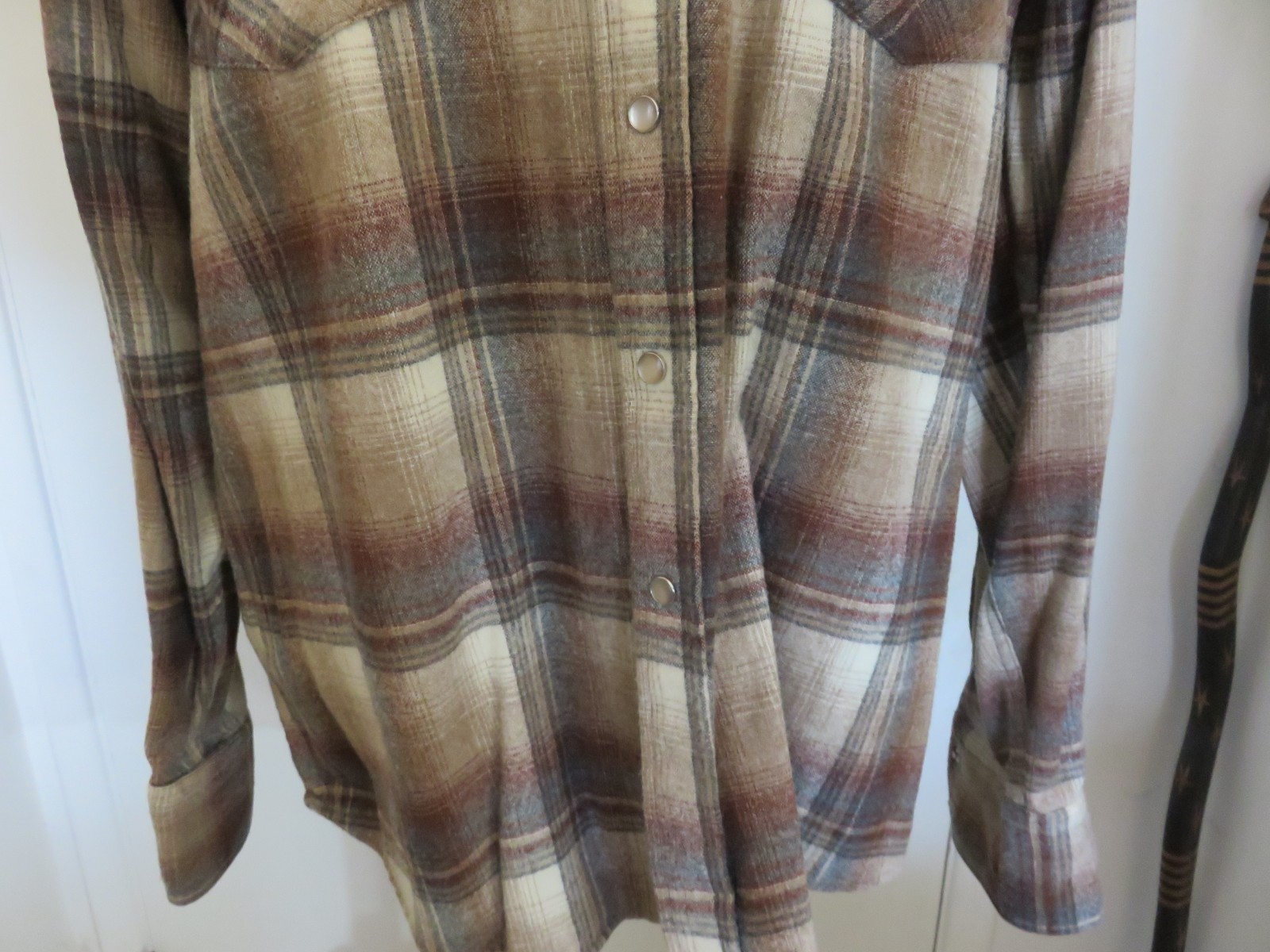 Pendleton Heritage Wool Plaid Western Long Sleeve… - image 4