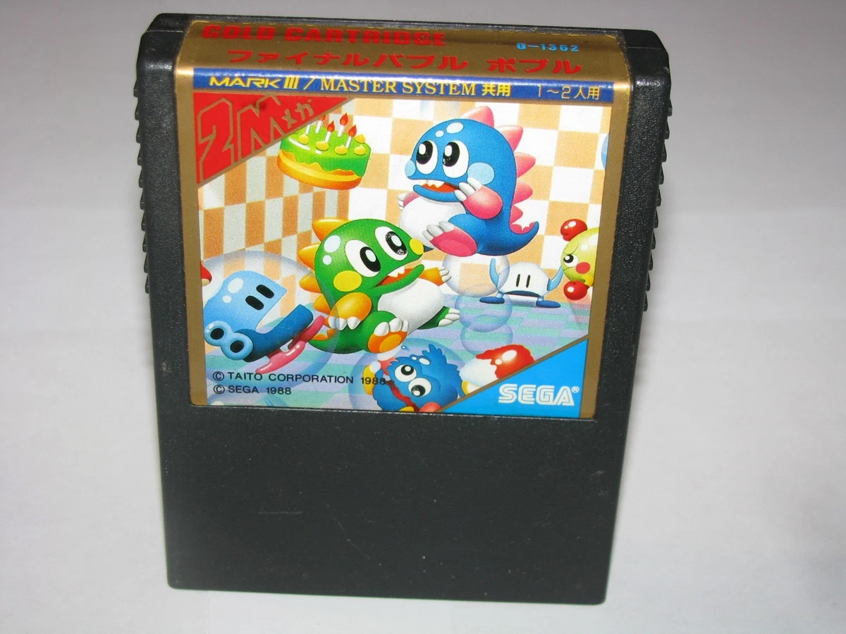 Sega Master System Bubble Bobble Video Games for sale | eBay