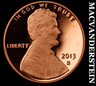 2013-S Lincoln Shield Cent - Choice Gem Proof Lustrous No Reserve #M2961 Lincoln Shield