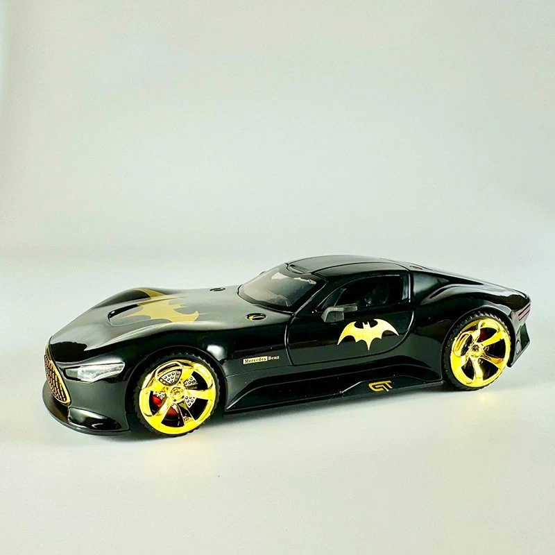 1:32 Batmobile AMG Vision GT Diecast Model Super Car – Sound Light Pull-Back Toy - Image 4 of 4