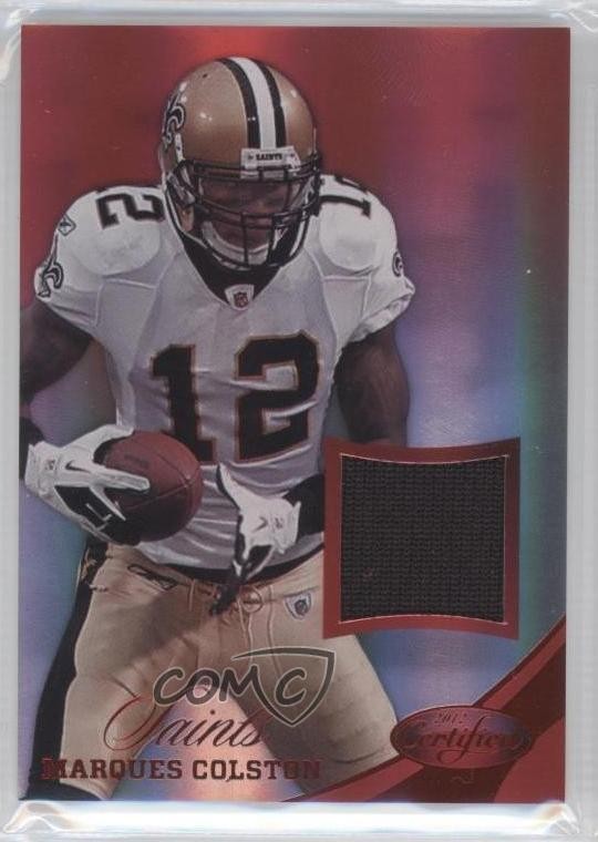 2012 Certified Materials Mirror Red 116/199 Marques Colston #59 0a1